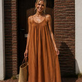 Jurk Katoen - Feline Camel