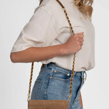 Nikkie - Daxing raffia cross body tas