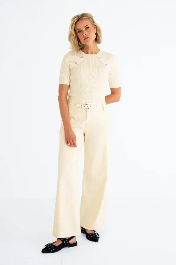 ZIZO - Sella Pants Off White