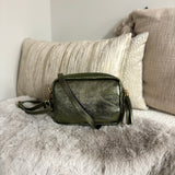 Bag - Jacky Metalic Army Green