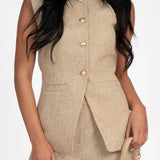 Nikkie - Reza Waiscoast gilet Tanin