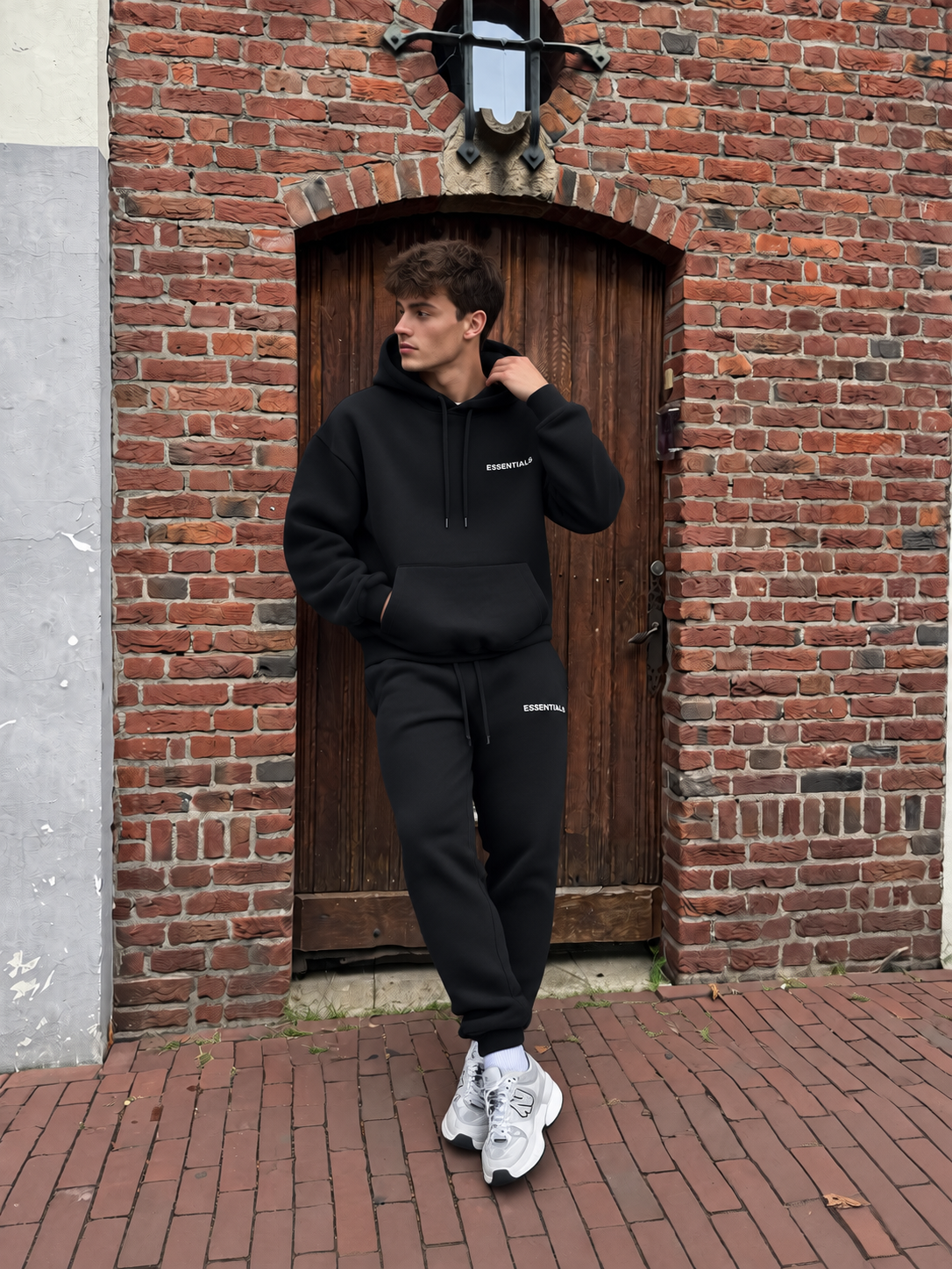 Heren Jogging Set - Zwart