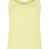 Tramontana - Singlet Lurex tape Celery