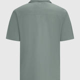 Pure Path - Seersucker Shirt Faded Green
