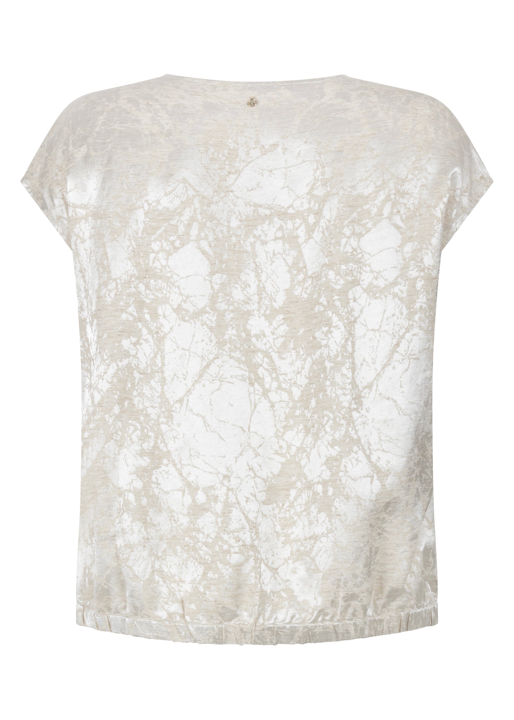 Tramontana - Sleevles jacquard blouse