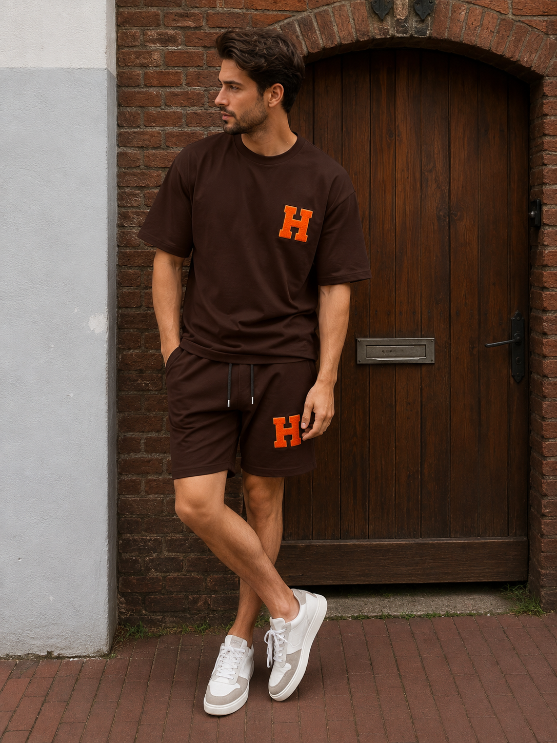 Heren Set - Bruin