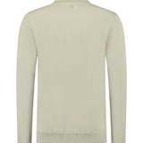 Pure Path - Half zip polo knitwear Green