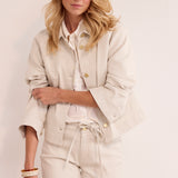 Tramontana - Lurex Denim Jacket