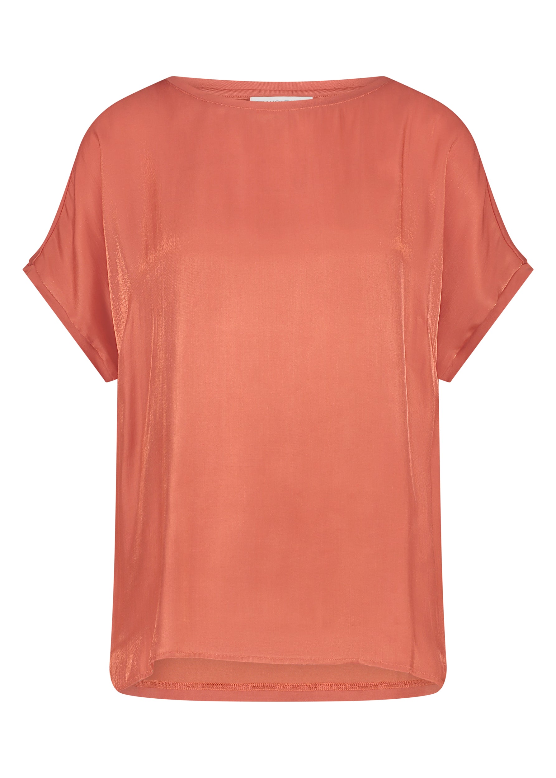Tramontana - Shimmer Fabric Mix Top Terra 