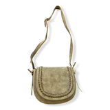 Suede Bag - Boho Camel