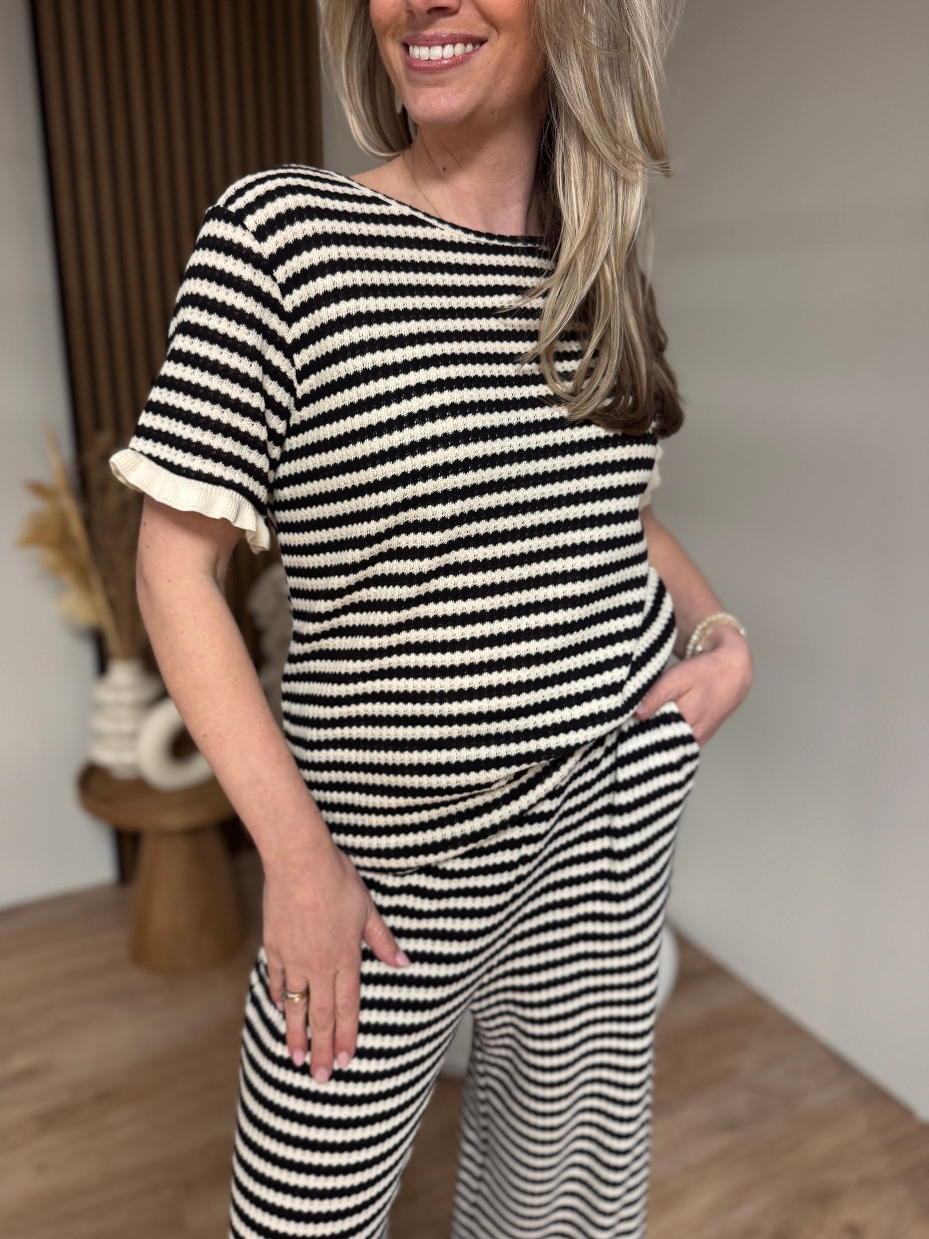 Top - Janice Ronde Hals
