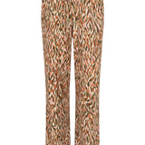 Tramontana - Broek Wide-Leg Animal Blush