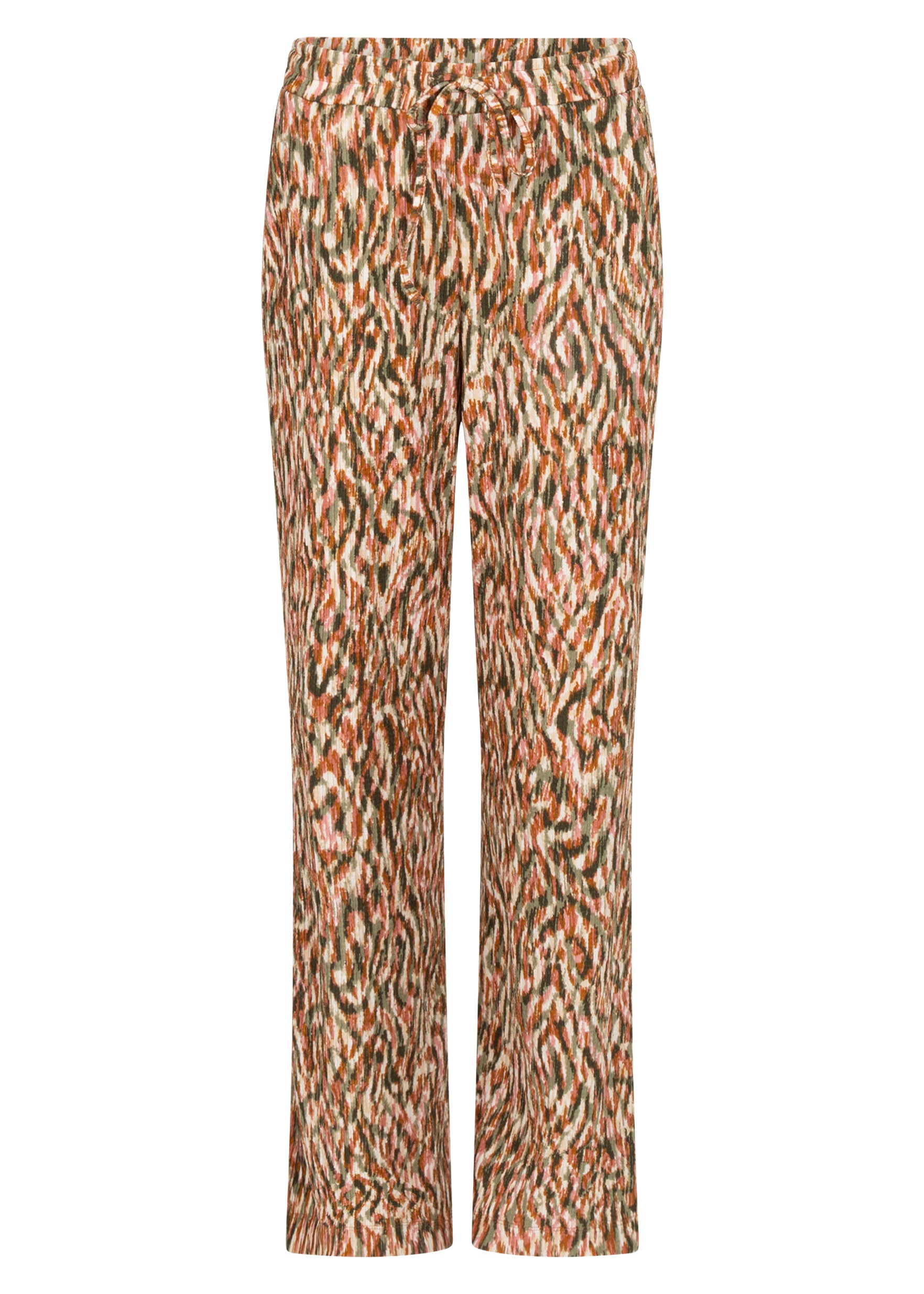 Tramontana - Broek Wide-Leg Animal Blush