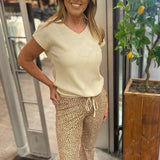Tramontana -  Trousers Flared Animal Print