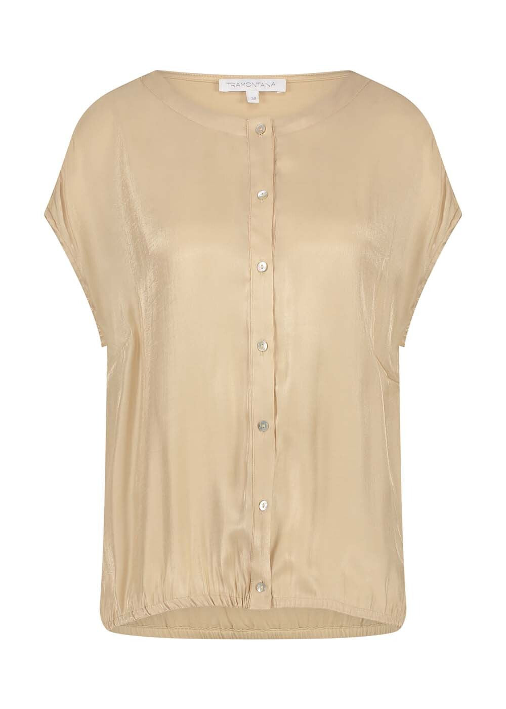 Tramontana - Sleeveless Shimmer Blouse