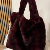 Bag - Luca Fluffy Bordeaux