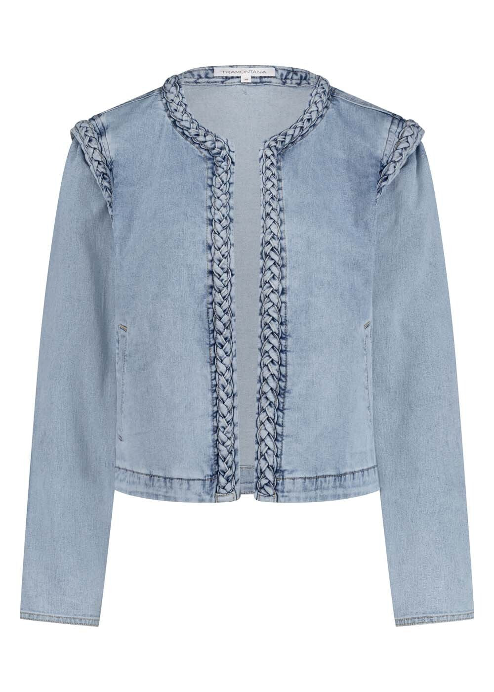 Tramontana - Braided Denim jacket 