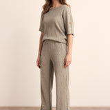 Tramontana - Broek Wide Leg Crinkled