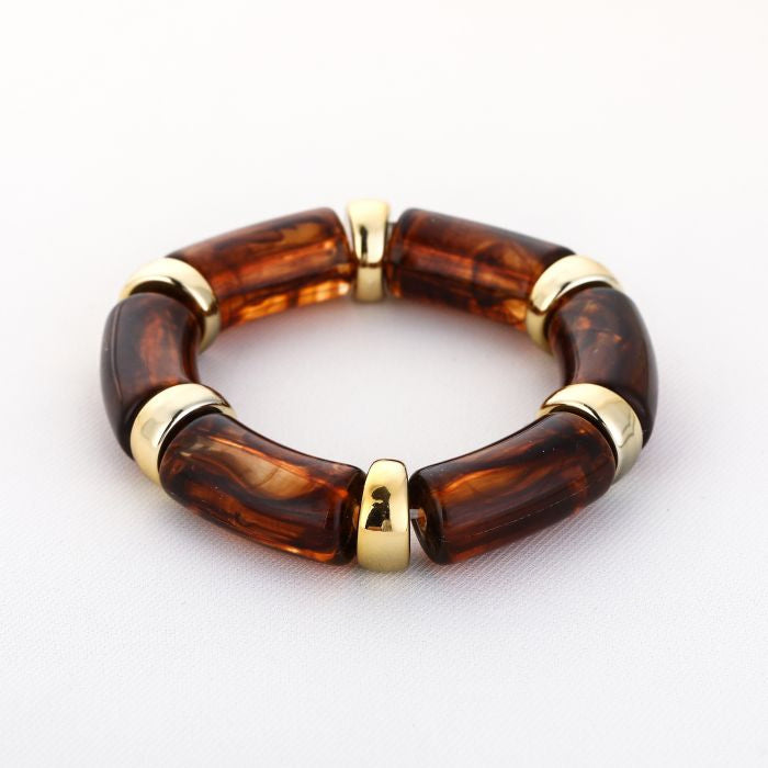Armband - Brown Gold