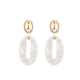 Oorbellen - Off White