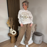 Noor - Pants Wide Leg Beige