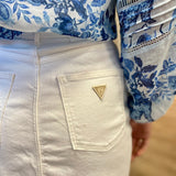 Guess - Swani denim skirt white