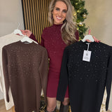 Sweater Jurk - Karlijn Sparkle Party Collection
