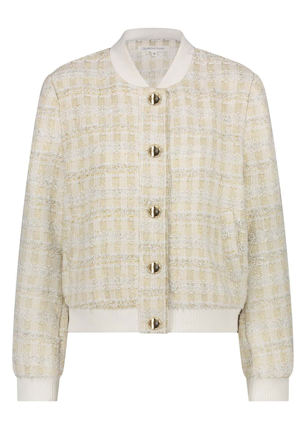 Tramontana - Tweed Bomber jacket