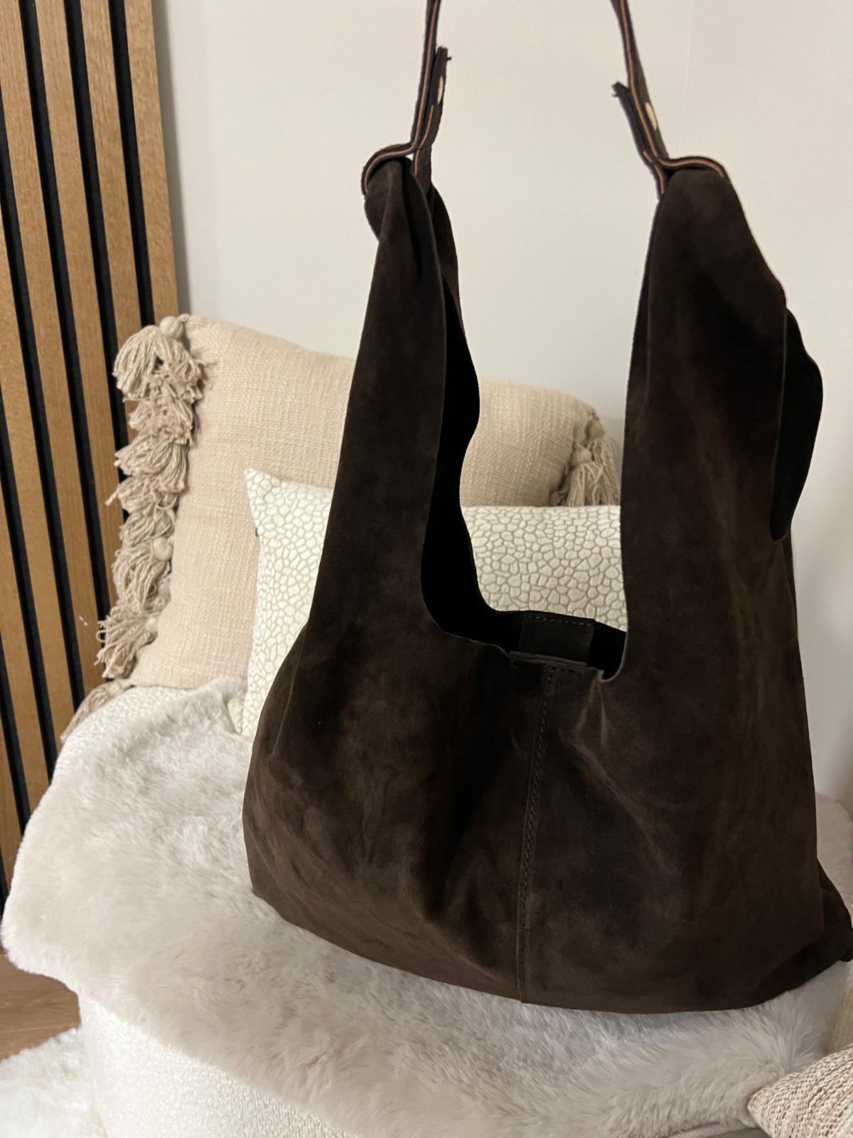 Bag - Julie Suede Brown