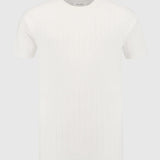 Pure Path - Vertical Striped Knitwear - T-Shirt Sa