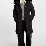 Morgan - Winterjas met riem Zwart