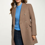 Morgan - Mantel Jas GCHA Taupe