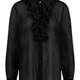 Tramontana - Blouse Ruffle Plastron