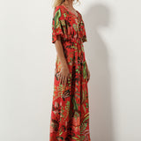 Tramontana - Dress Blooming Floral Stitch