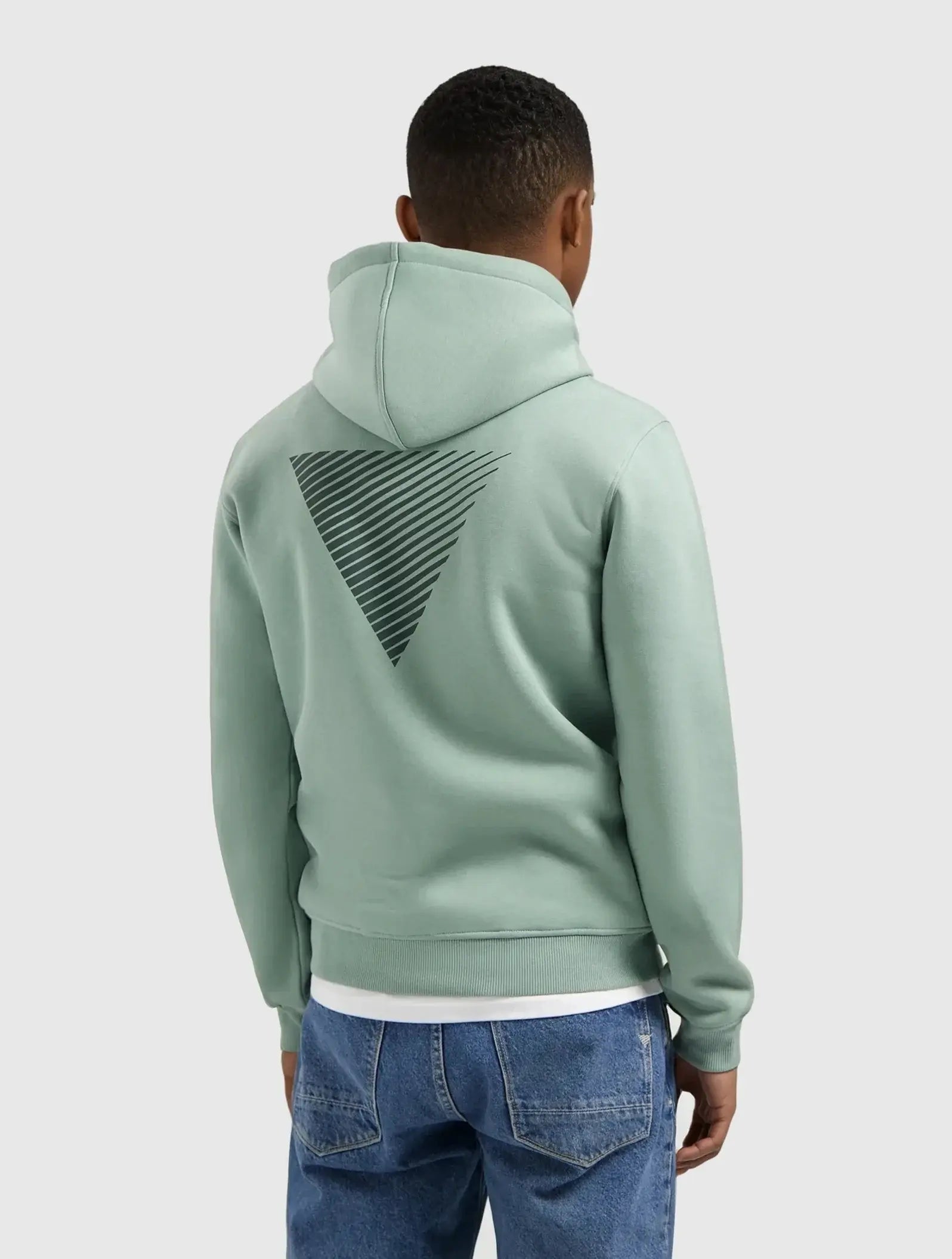 Pure Path - Essential Logo Hoodie Light Green