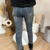 Gina - Mom fit jeans blue