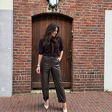 Tramontana - PU Broek Barrel Bruin