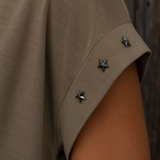 Fee - Shirt Jurk Taupe