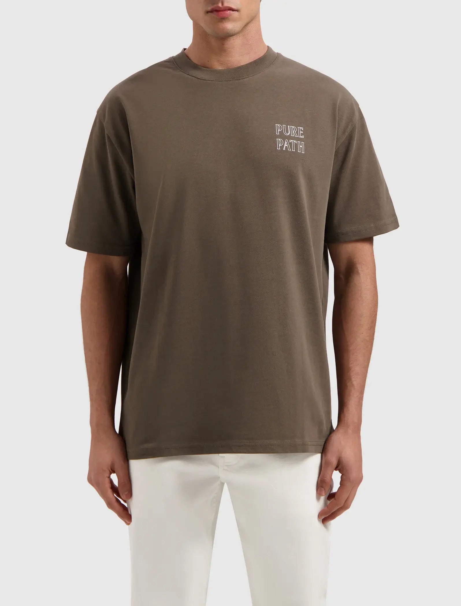 Pure Path - Social Club T-shirt Brown 