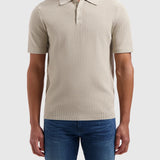 Pure Path - Structure knitwear polo