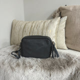 Leather Bag - Nola Grijs