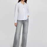 Morgan - Blouse COEUR White