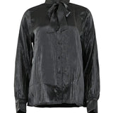 Maicazz - Blouse Lilo Bow Antracite