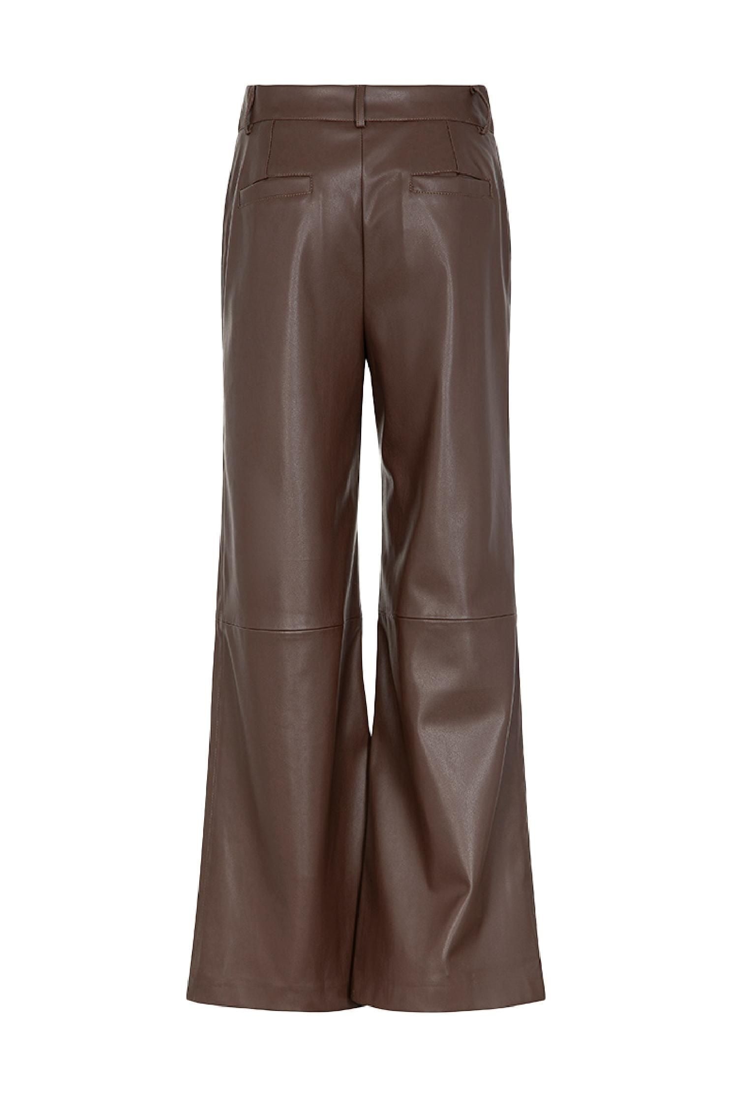 Mark Up - Broek Brown PU