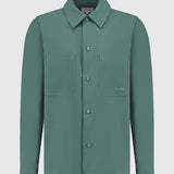 Pure path - Cursive Embroidery Shirt