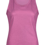 Tramontana - Coated Rib Singlet Violet Rose