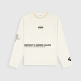 Pure Path - United Longsleeve T-shirt Ecru