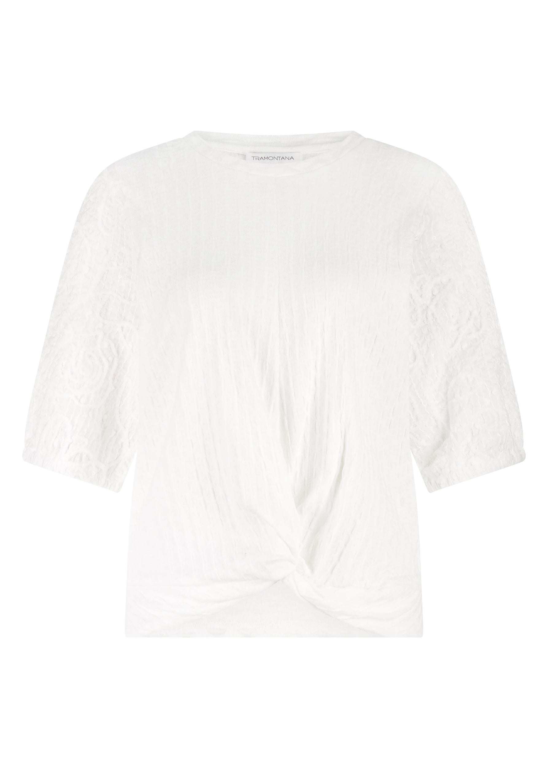 Tramontana - Short sleeve Fabric top