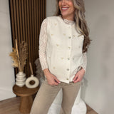 Gilet - Bow Kristy Beige