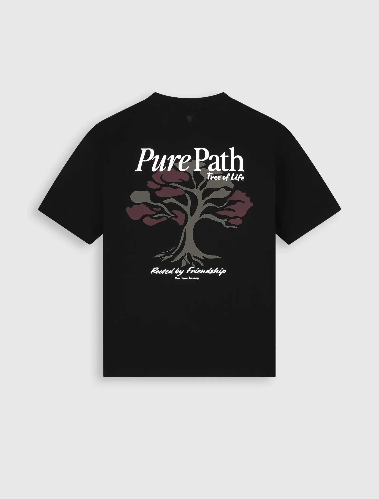 Pure Path - Tree Of Life T-shirt Zwart